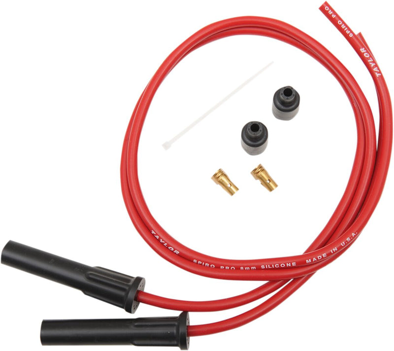 SUMAX 8 mm Pro Comp Spark Plug Wire Kit - Red