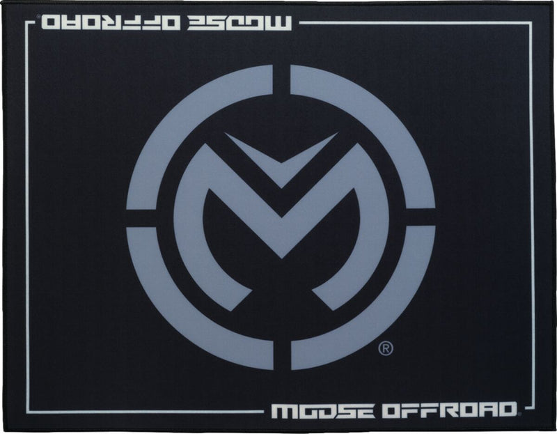 Moose Offroad Hard-parts Small Pit Mat - Black, Grey