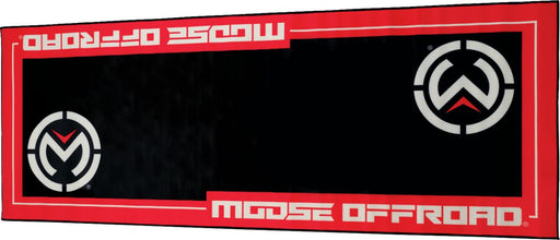 Moose Offroad Hard-parts Bike Pad - Black, Red