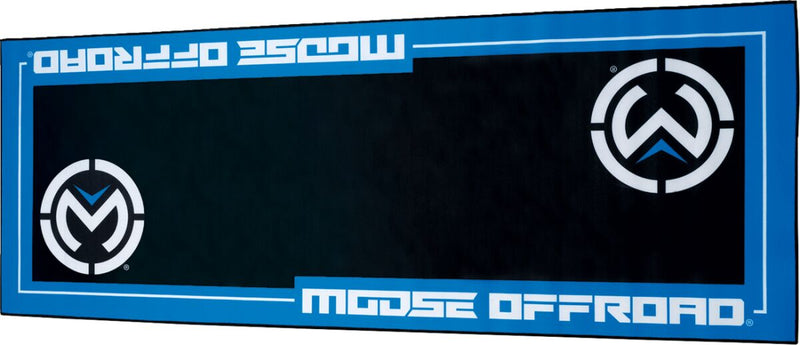 Moose Offroad Hard-parts Bike Pad - Black, Blue