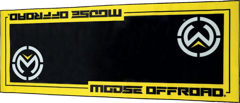 Moose Offroad Hard-parts Bike Pad - Black, Yellow