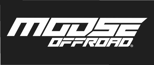 MOOSE OFFROAD SOFT-GOODS Banner - Black, White, Track