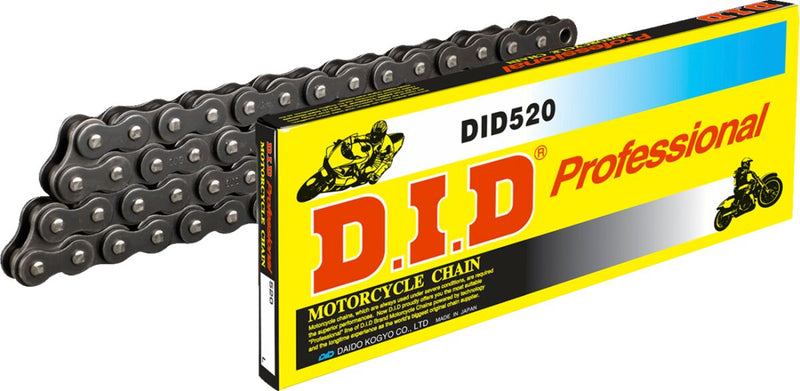 DID Standard Series Drive Chain - 520 - 98 Links - Natural