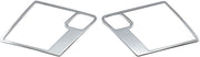 Parts Unlimited Front Speaker Accent Trim - Chrome