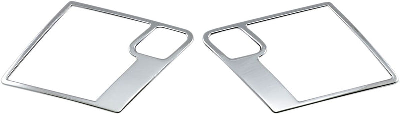 Parts Unlimited Front Speaker Accent Trim - Chrome