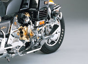 Parts Unlimited Engine-Guard Cruise Boards - Black, Chrome