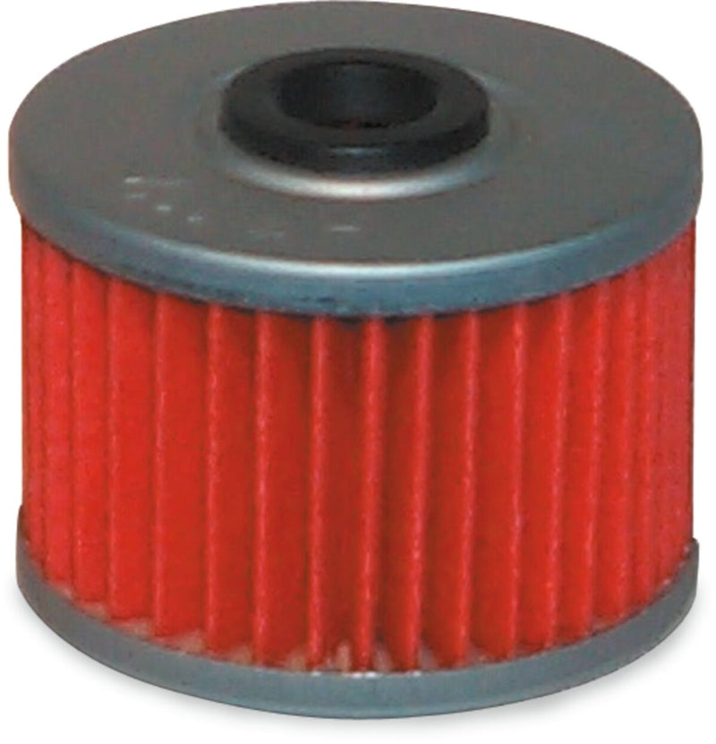 Hiflofiltro Oil Filter - Black, Red, Cartridge