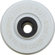 Hiflofiltro Oil Filter - Red, Silver, Cartridge - HF113