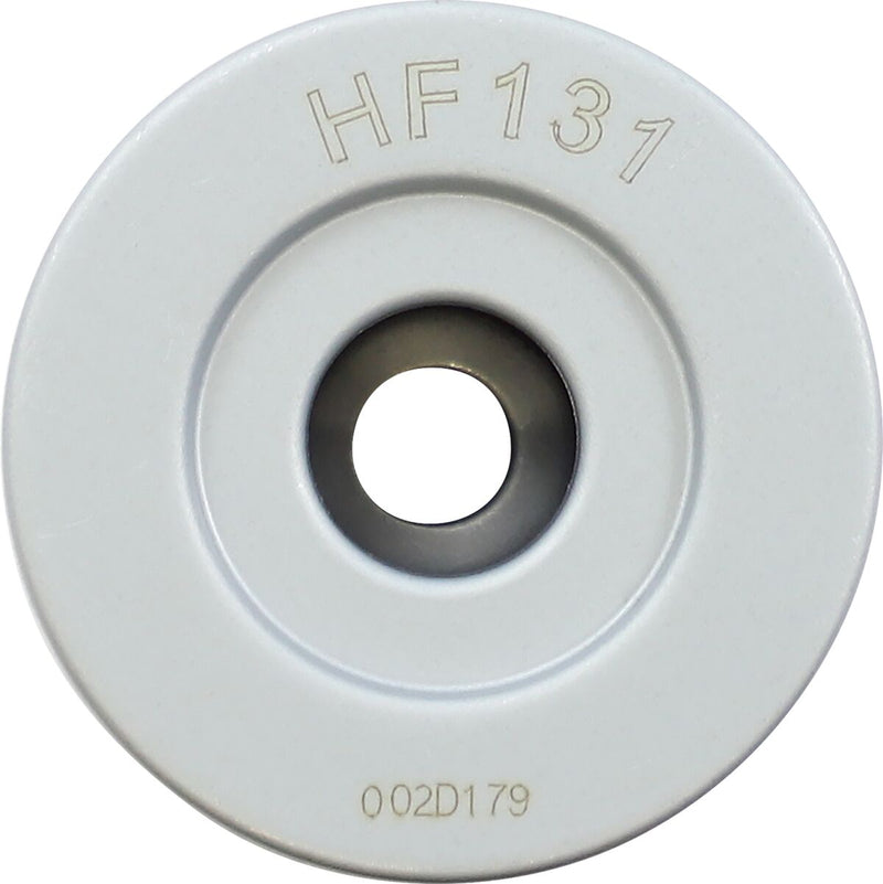 Hiflofiltro Oil Filter - Red, Silver, Cartridge - HF131