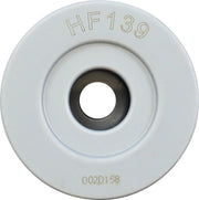 Hiflofiltro Oil Filter - Red, Silver, Cartridge - HF139