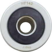 Hiflofiltro Oil Filter - Silver, Yellow, Cartridge - HF142