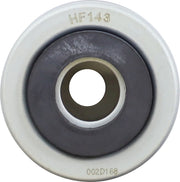Hiflofiltro Oil Filter - Silver, Yellow, Cartridge - HF143