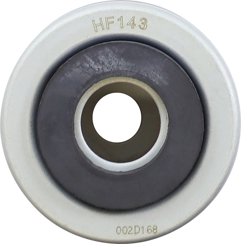 Hiflofiltro Oil Filter - Silver, Yellow, Cartridge - HF143