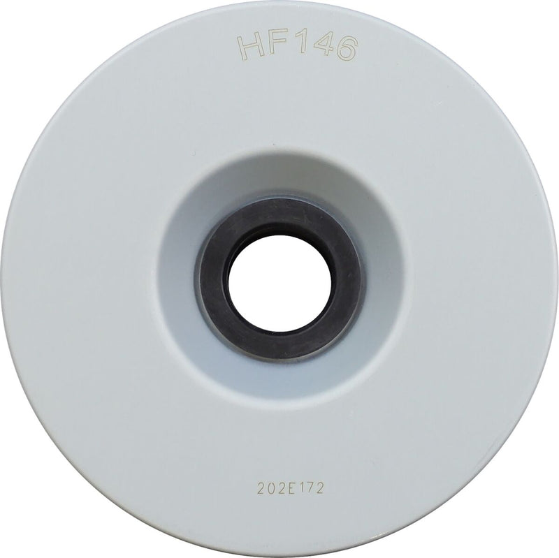 Hiflofiltro Oil Filter - Red, Silver, Cartridge - HF146