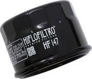 Hiflofiltro Oil Filter - Black, Spin-On - HF147