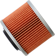 Hiflofiltro Oil Filter - Orange, Silver, Cartridge - HF151