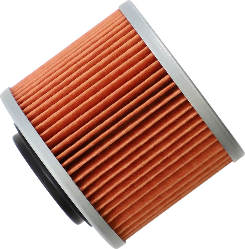 Hiflofiltro Oil Filter - Orange, Silver, Cartridge - HF151