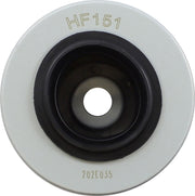 Hiflofiltro Oil Filter - Orange, Silver, Cartridge - HF151