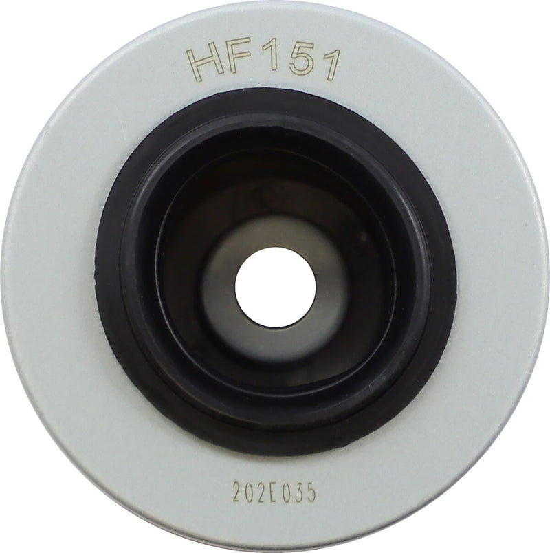 Hiflofiltro Oil Filter - Orange, Silver, Cartridge - HF151