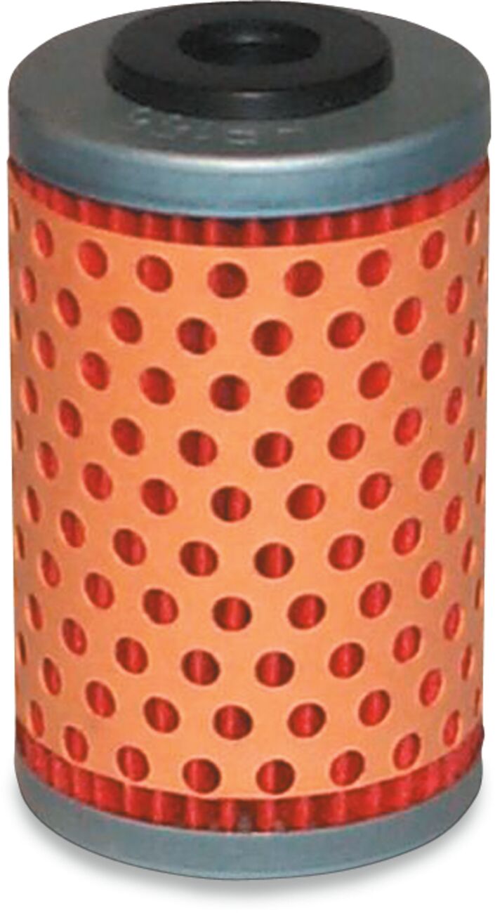 Hiflofiltro Oil Filter - Orange, Silver, Cartridge - HF155