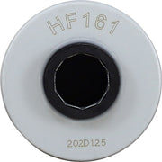 Hiflofiltro Oil Filter - Red, Silver, Cartridge - HF161