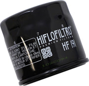 Hiflofiltro Oil Filter - Black, Spin-On