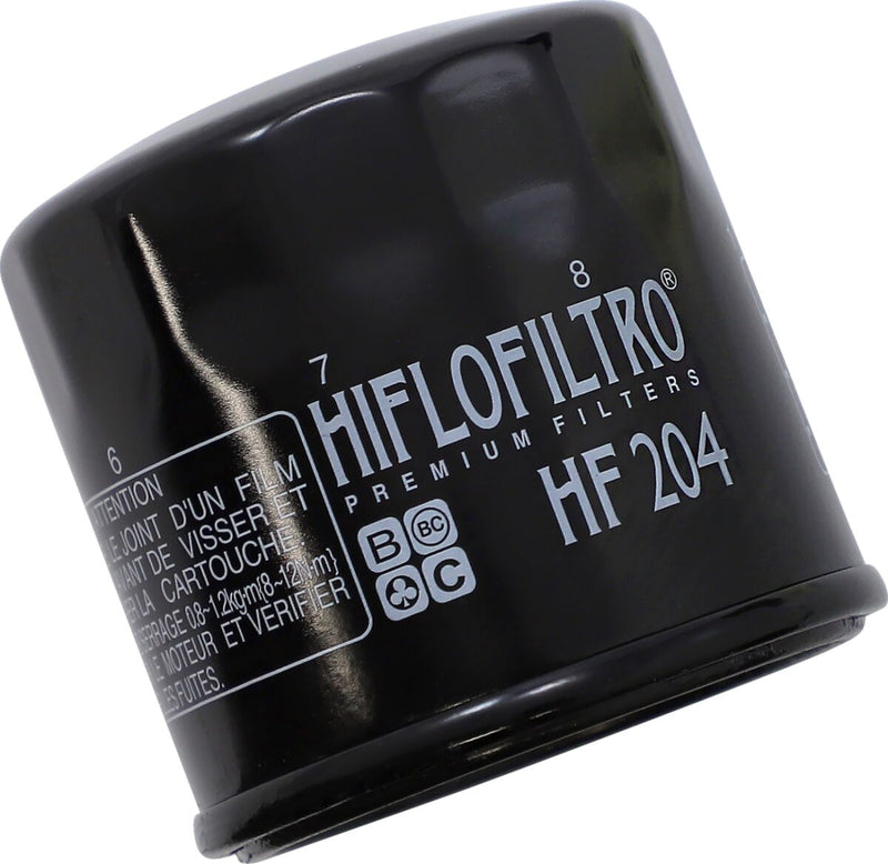 Hiflofiltro Oil Filter - Black, Spin-On - HF204