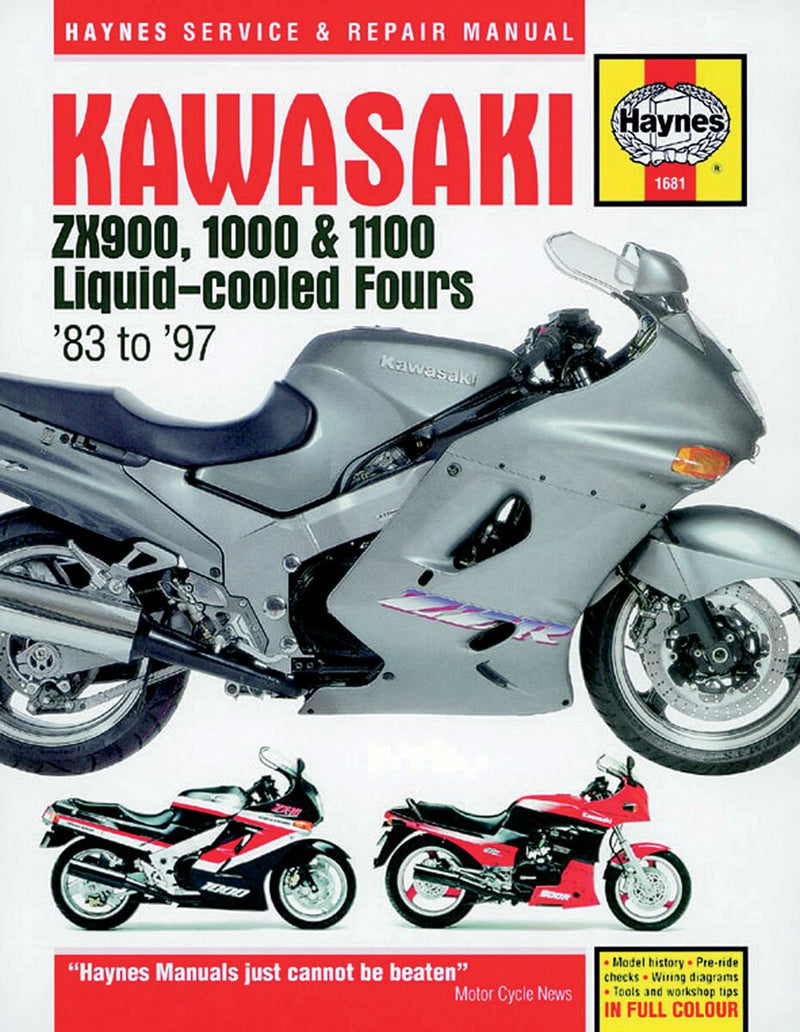 HAYNES Motorcycle Repair Manual - 9781785213281