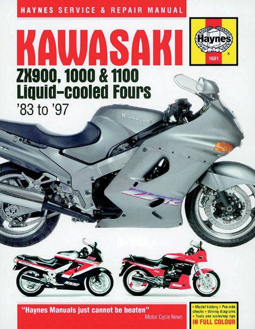 HAYNES Motorcycle Repair Manual - 9781785213281