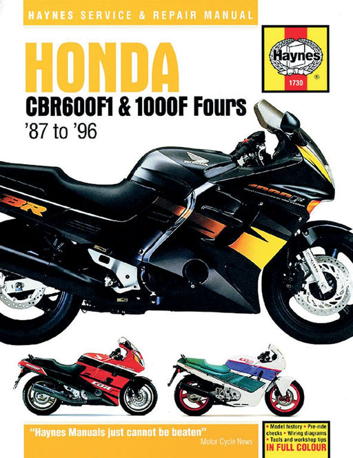 HAYNES Motorcycle Repair Manual - 9780857339379