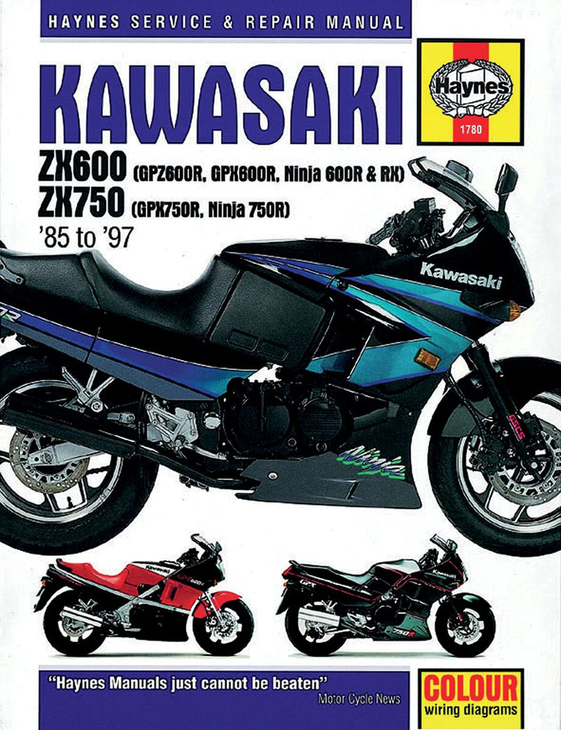 HAYNES Motorcycle Repair Manual - 9781785213069