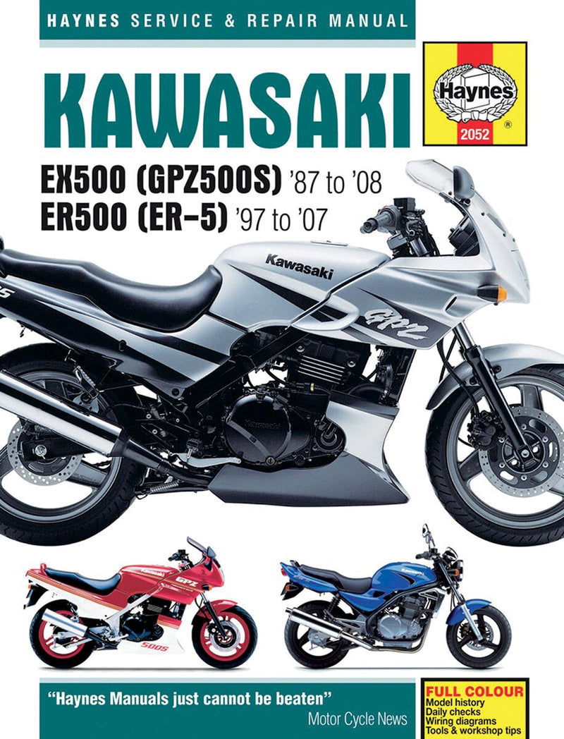 HAYNES Motorcycle Repair Manual - 9781785212932