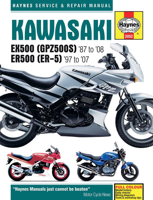 HAYNES Motorcycle Repair Manual - 9781785212932