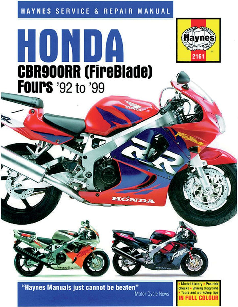 HAYNES Motorcycle Repair Manual - 9780857339386