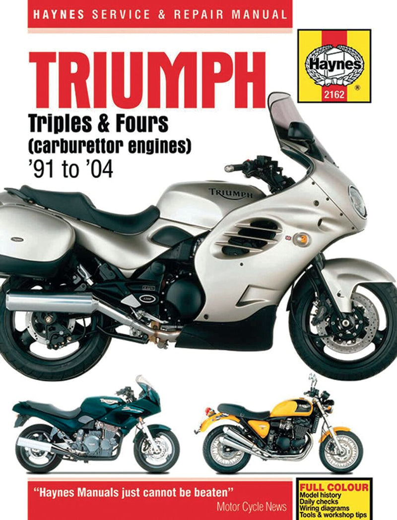 HAYNES Motorcycle Repair Manual - 9781785210495