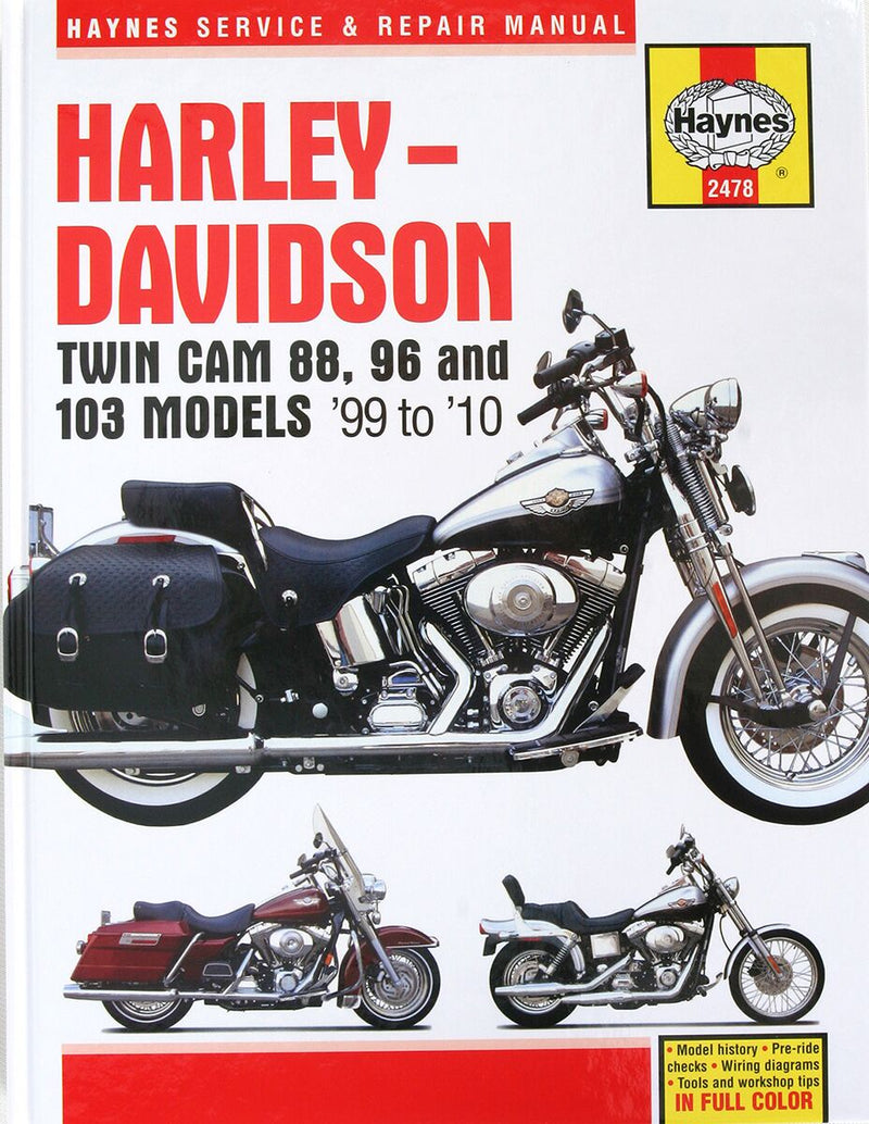 HAYNES Motorcycle Repair Manual - 9781620921098