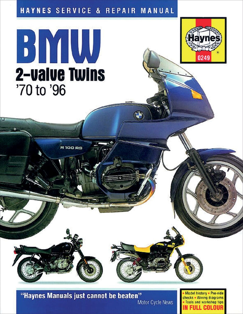 HAYNES Motorcycle Repair Manual - 9780857339027