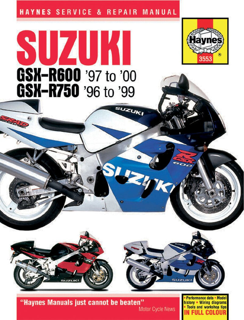 HAYNES Motorcycle Repair Manual - 9781785213021