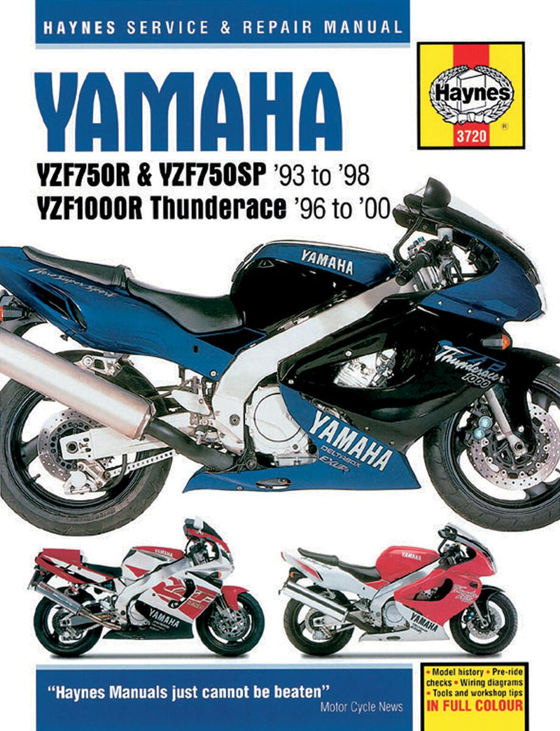 HAYNES Motorcycle Repair Manual - 9781785213090