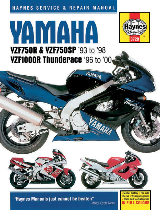 HAYNES Motorcycle Repair Manual - 9781785213090