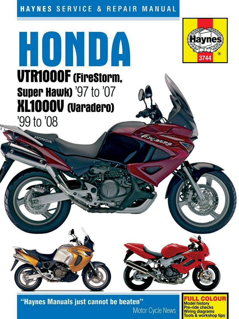HAYNES Motorcycle Repair Manual - 9781785210129
