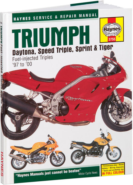 HAYNES Motorcycle Repair Manual - 9780857339393