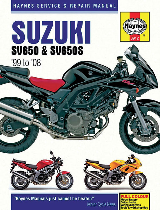 HAYNES Motorcycle Repair Manual - 9781785210419