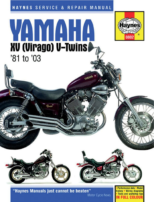 HAYNES Motorcycle Repair Manual - 9780857339034