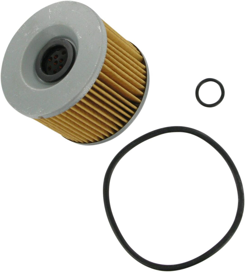 Parts Unlimited Oil Filter - Orange, Silver, Cartridge - 15412-300-325