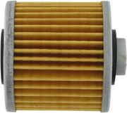 Parts Unlimited Oil Filter - Silver, Yellow, Cartridge - 2H0-13440-90