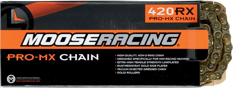 Moose Offroad Hard-parts RXP Series Drive Chain - 420 - 90 Links - Gold