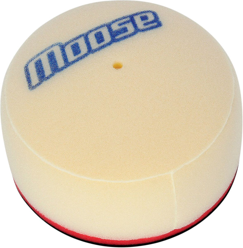 Moose Offroad Hard-parts Air Filter - Off-White, Red - 2-40-03