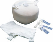 Moose Offroad Hard-parts Quick-Release Filterskin Air Filter Wraps - Filterskins®, White