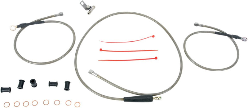 Moose Offroad Hard-parts Stainless Steel Braided Clutch Line - Hydraulic - K01-3-027/P-CL